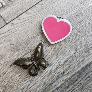 2 Vintage 2000's Belt Buckles